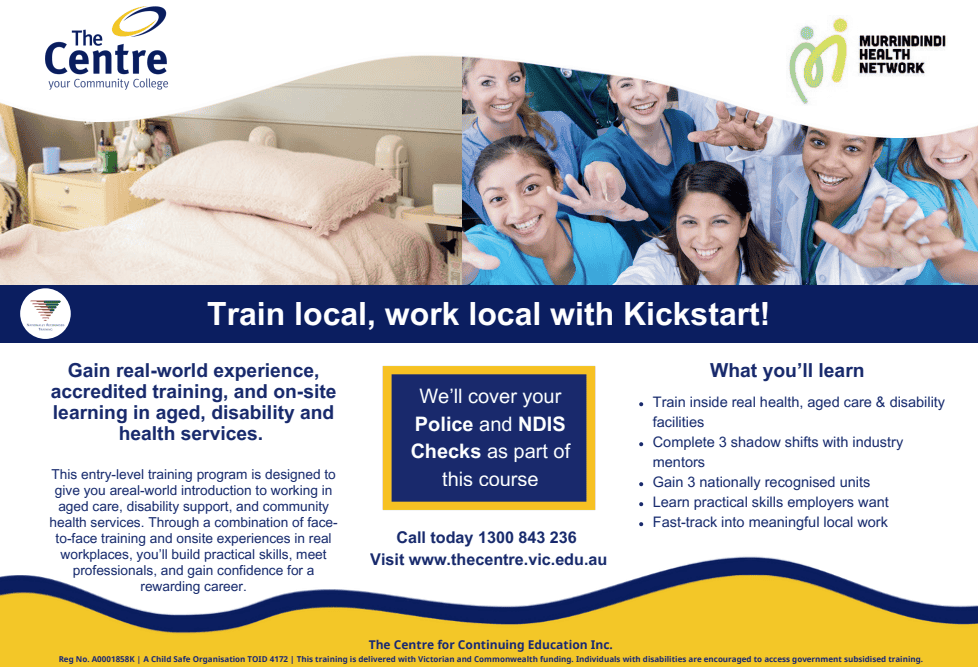 Kickstart Your Career in Community Services