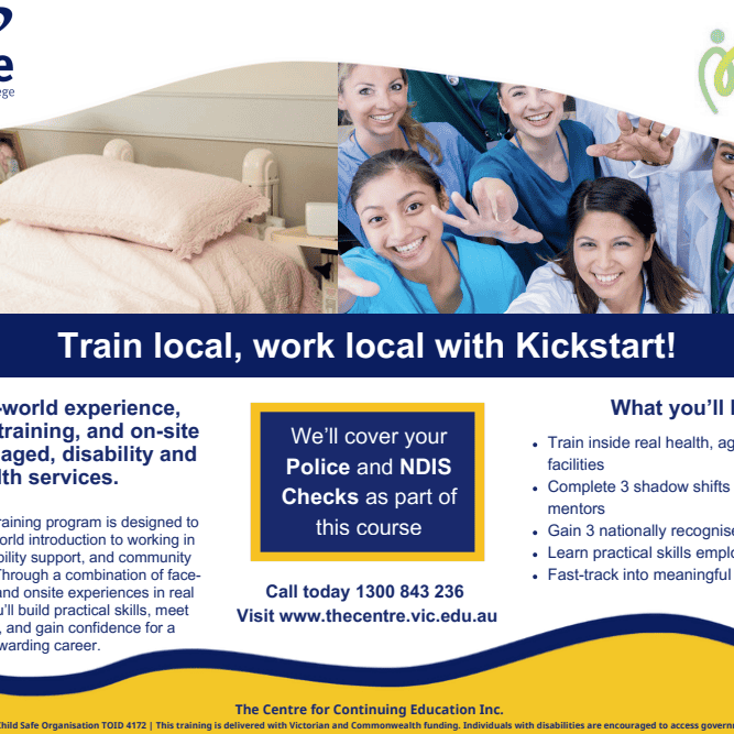 Kickstart Your Career in Community Services